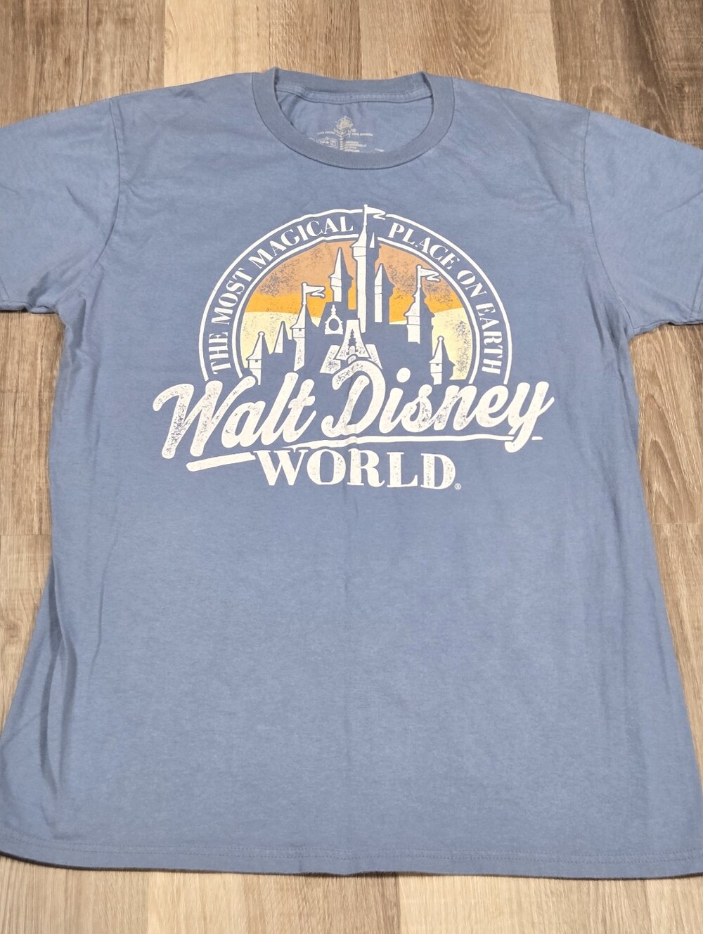blue Disney Parks graphic t-shirt Size Large Women's